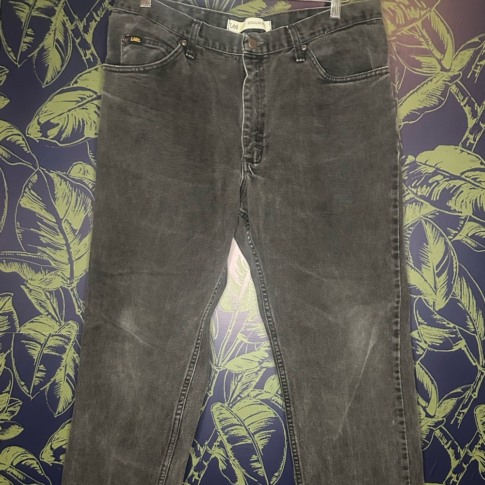 Lee Charcoal Denim Pants